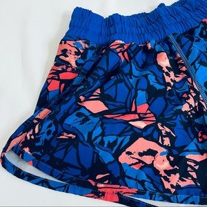 LULU LEMON TRACK THAT HIGH-RISE LINED 3" SHORTS